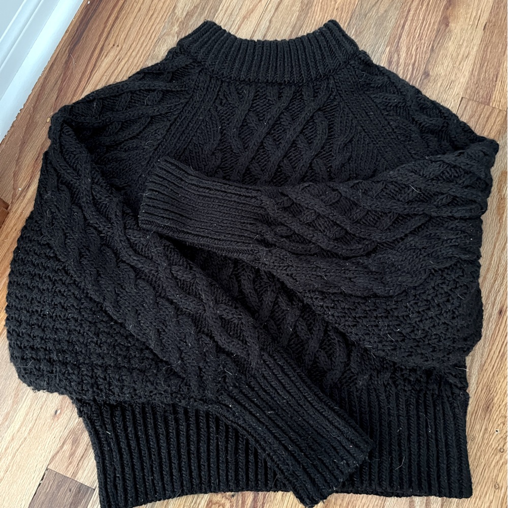 H&M Black Chunky Sweater